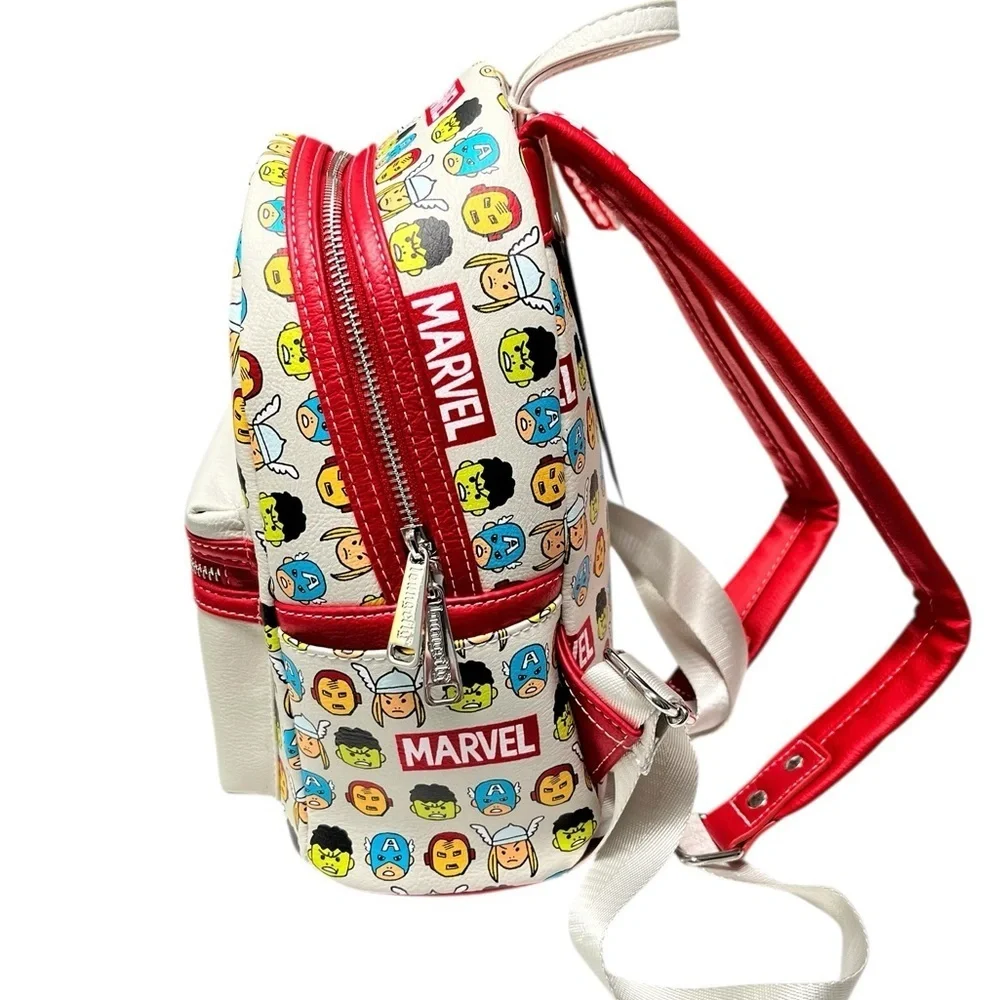 LOUNGEFLY Marvel Avengers Chibi Kawaii Mini Backpack NWT